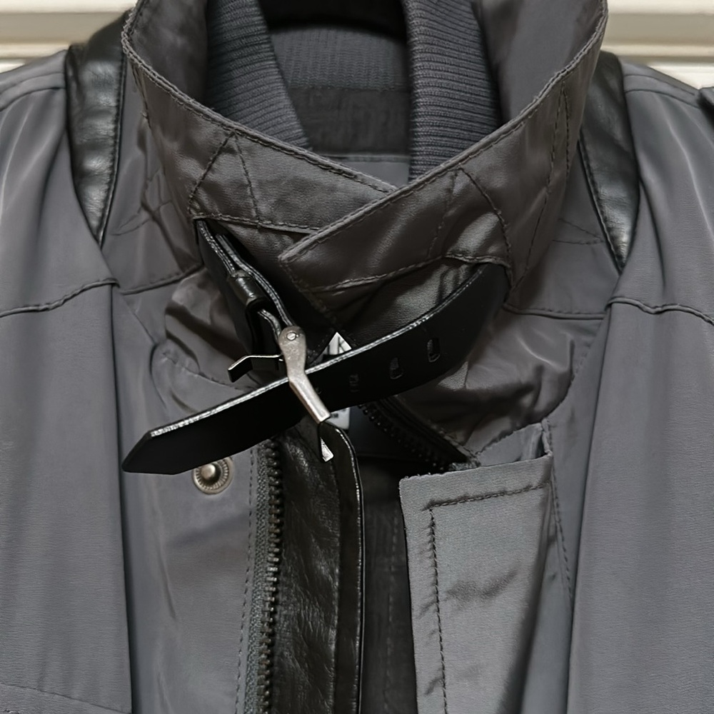 Calvin Klein Gray Field Jacket Medium - image 2